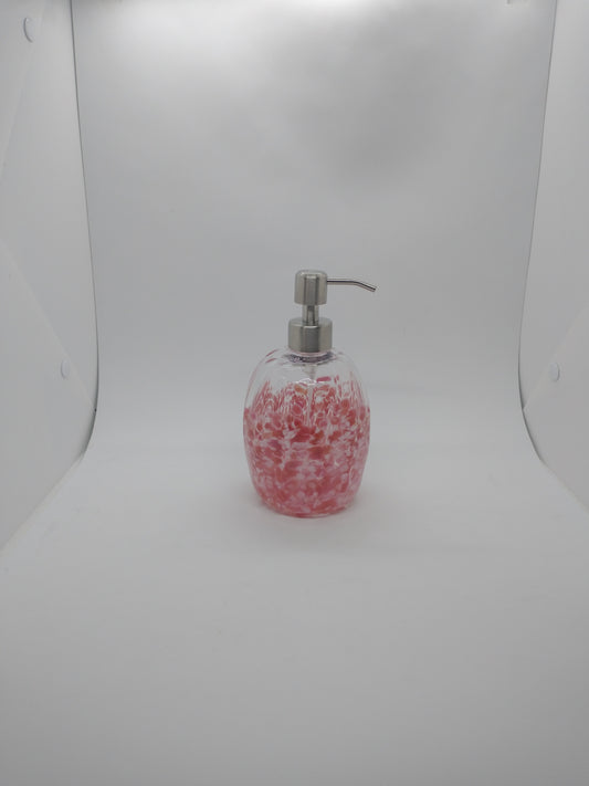 Soap Pump glass Soap dispenser hand blown glass soap pump lotion dispenser kitchen bathroom liquid soap