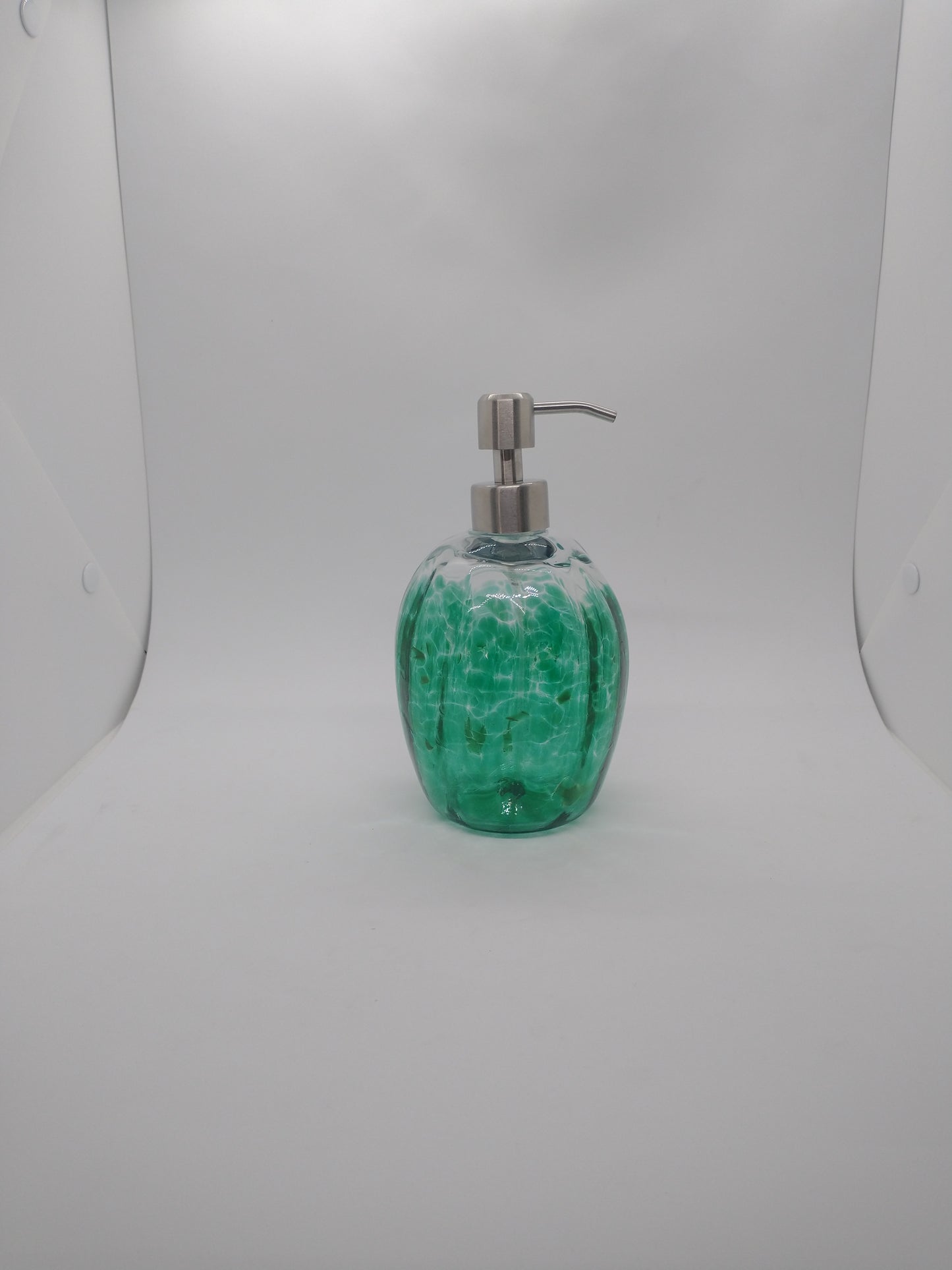 Soap Pump glass Soap dispenser hand blown glass soap pump lotion dispenser kitchen bathroom liquid soap