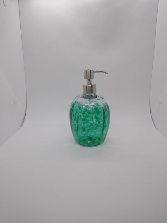Soap Pump glass Soap dispenser hand blown glass soap pump lotion dispenser kitchen bathroom liquid soap