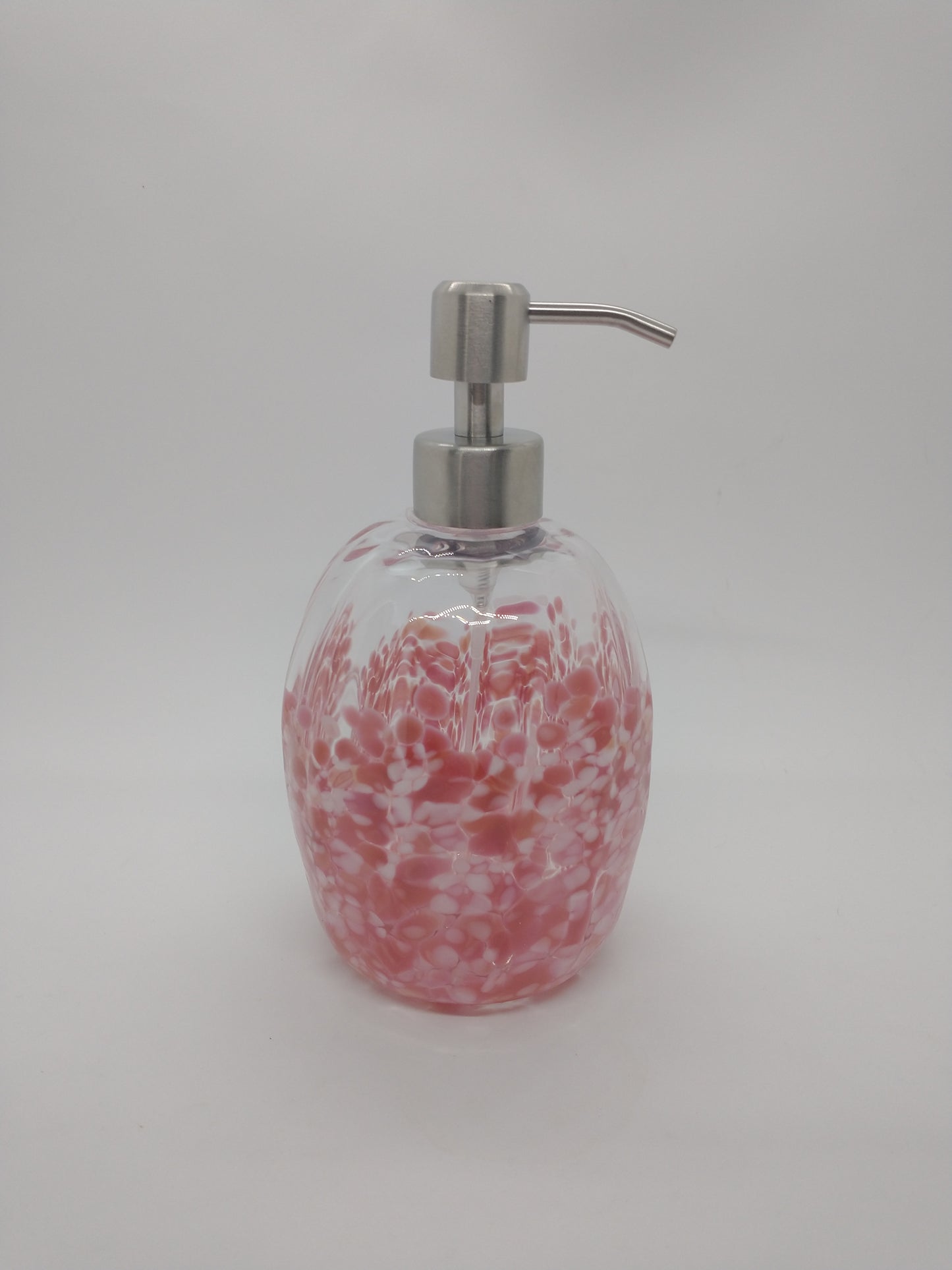 Soap Pump glass Soap dispenser hand blown glass soap pump lotion dispenser kitchen bathroom liquid soap