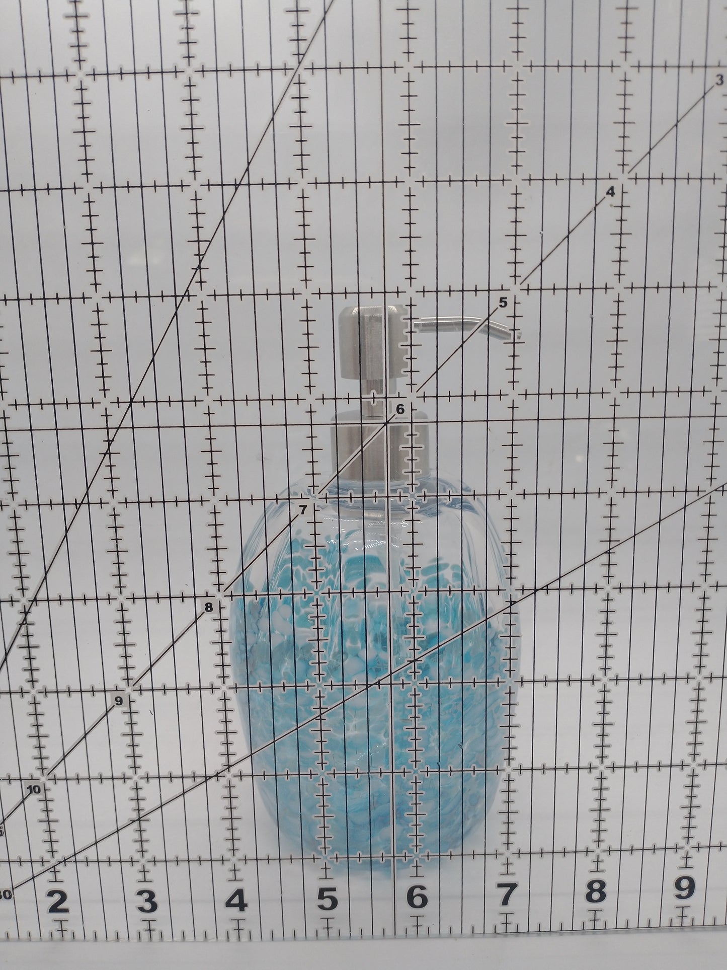 Soap Pump glass Soap dispenser hand blown glass soap pump lotion dispenser kitchen bathroom liquid soap