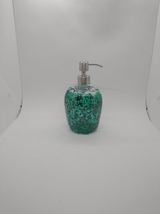 Soap Pump glass Soap dispenser hand blown glass soap pump lotion dispenser kitchen bathroom liquid soap