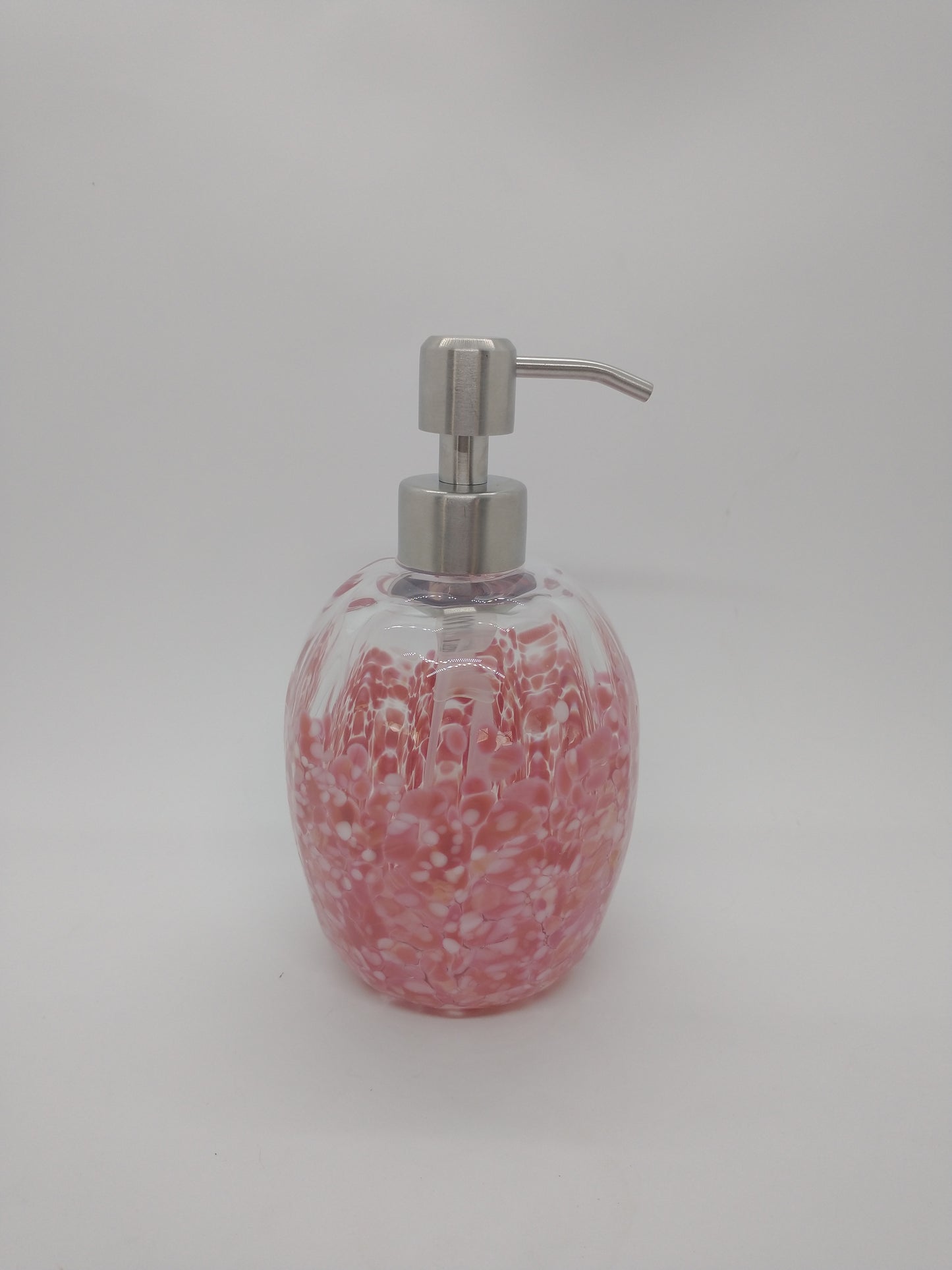 Soap Pump glass Soap dispenser hand blown glass soap pump lotion dispenser kitchen bathroom liquid soap