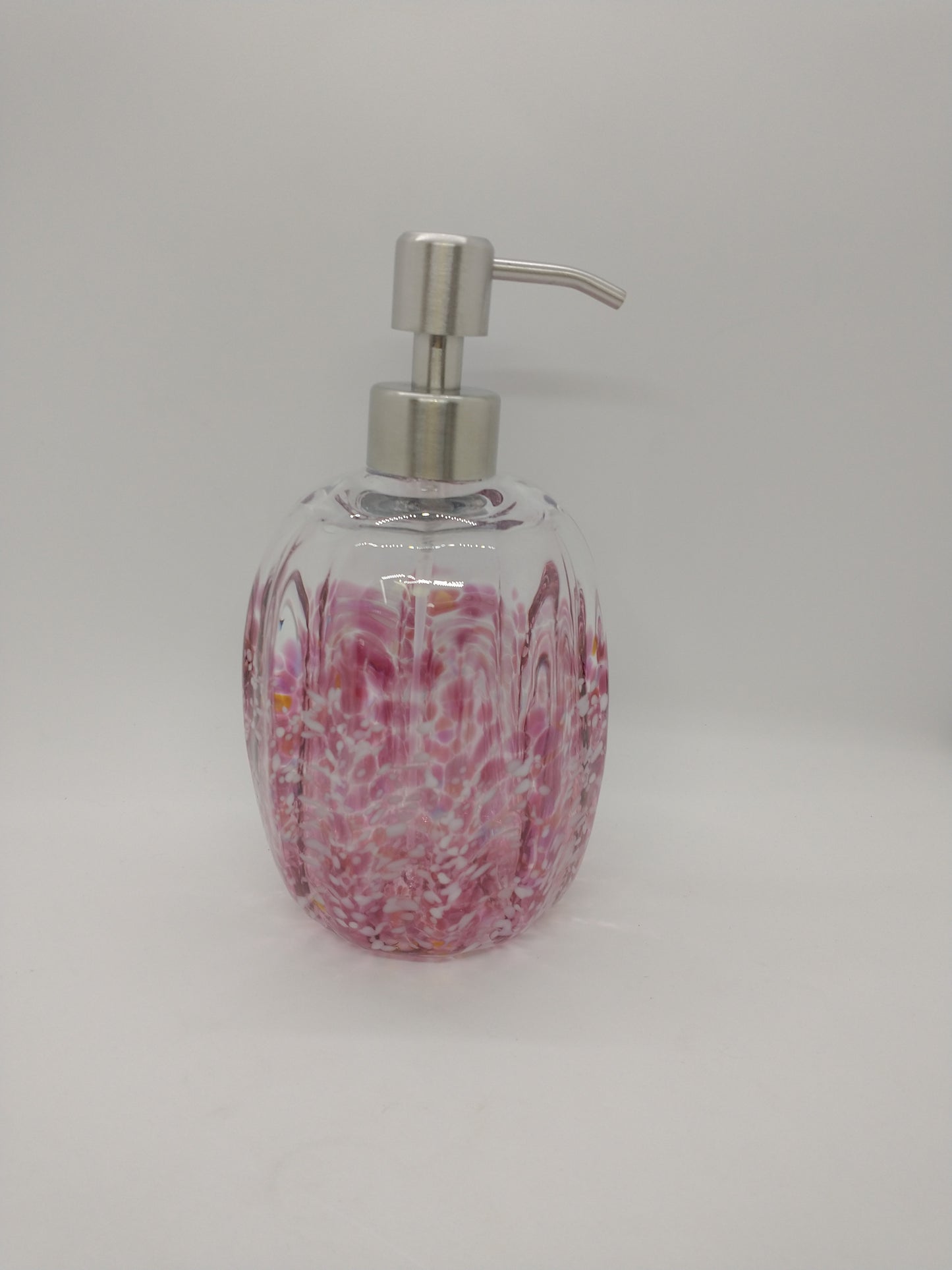 Soap pump glass Soap dispenser hand blown glass soap pump lotion dispenser kitchen bathroom liquid soap