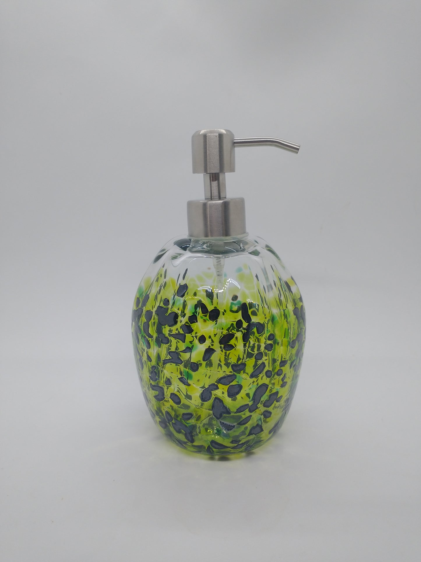 Soap Pump glass Soap dispenser hand blown glass soap pump lotion dispenser kitchen bathroom liquid soap