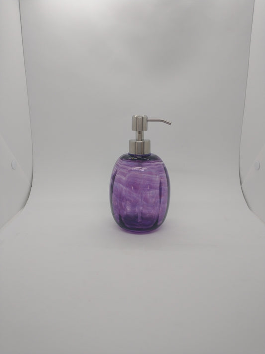 Soap Pump glass Soap dispenser hand blown glass soap pump lotion dispenser kitchen bathroom liquid soap