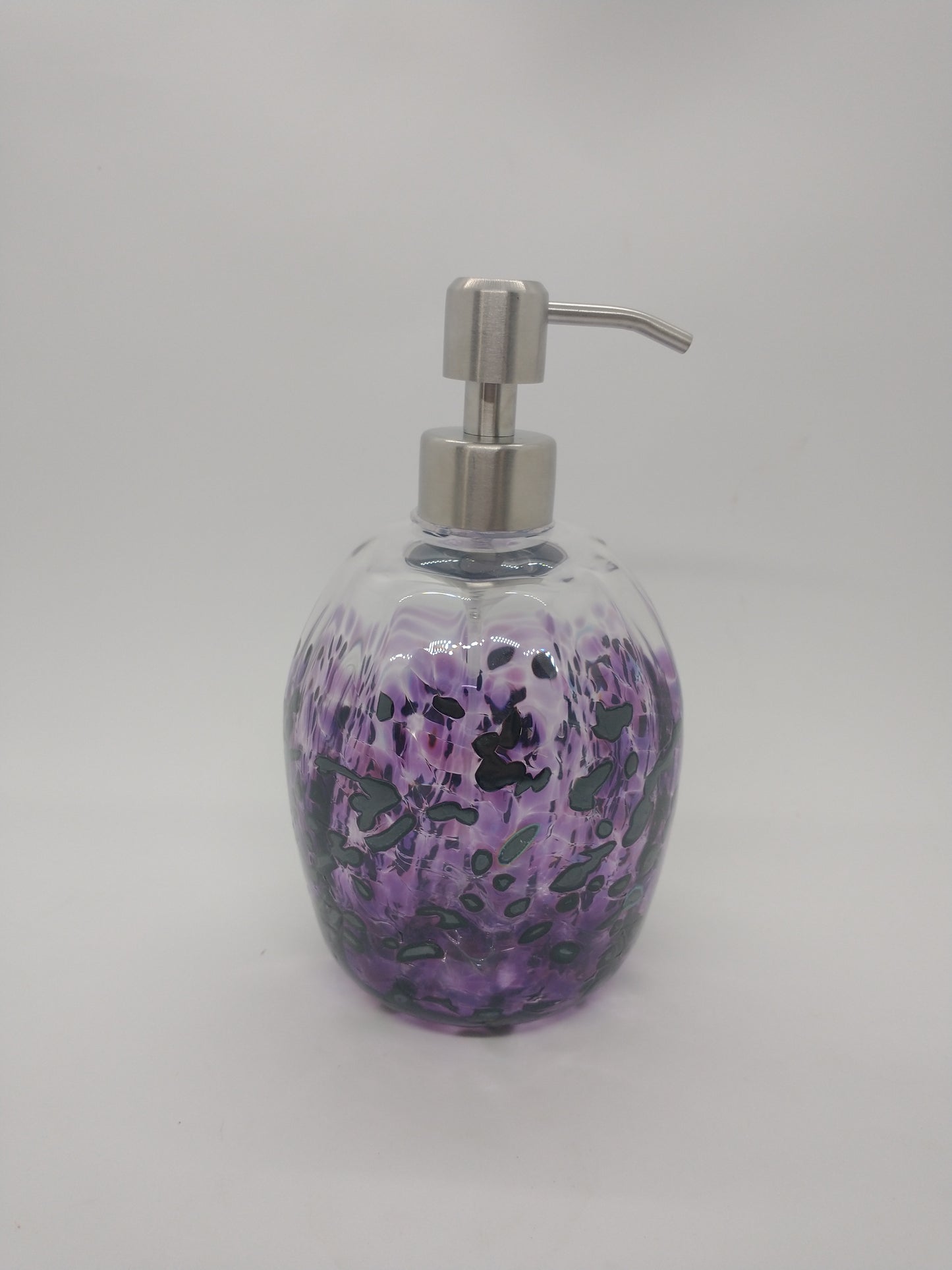 Soap Pump glass Soap dispenser hand blown glass soap pump lotion dispenser kitchen bathroom liquid soap