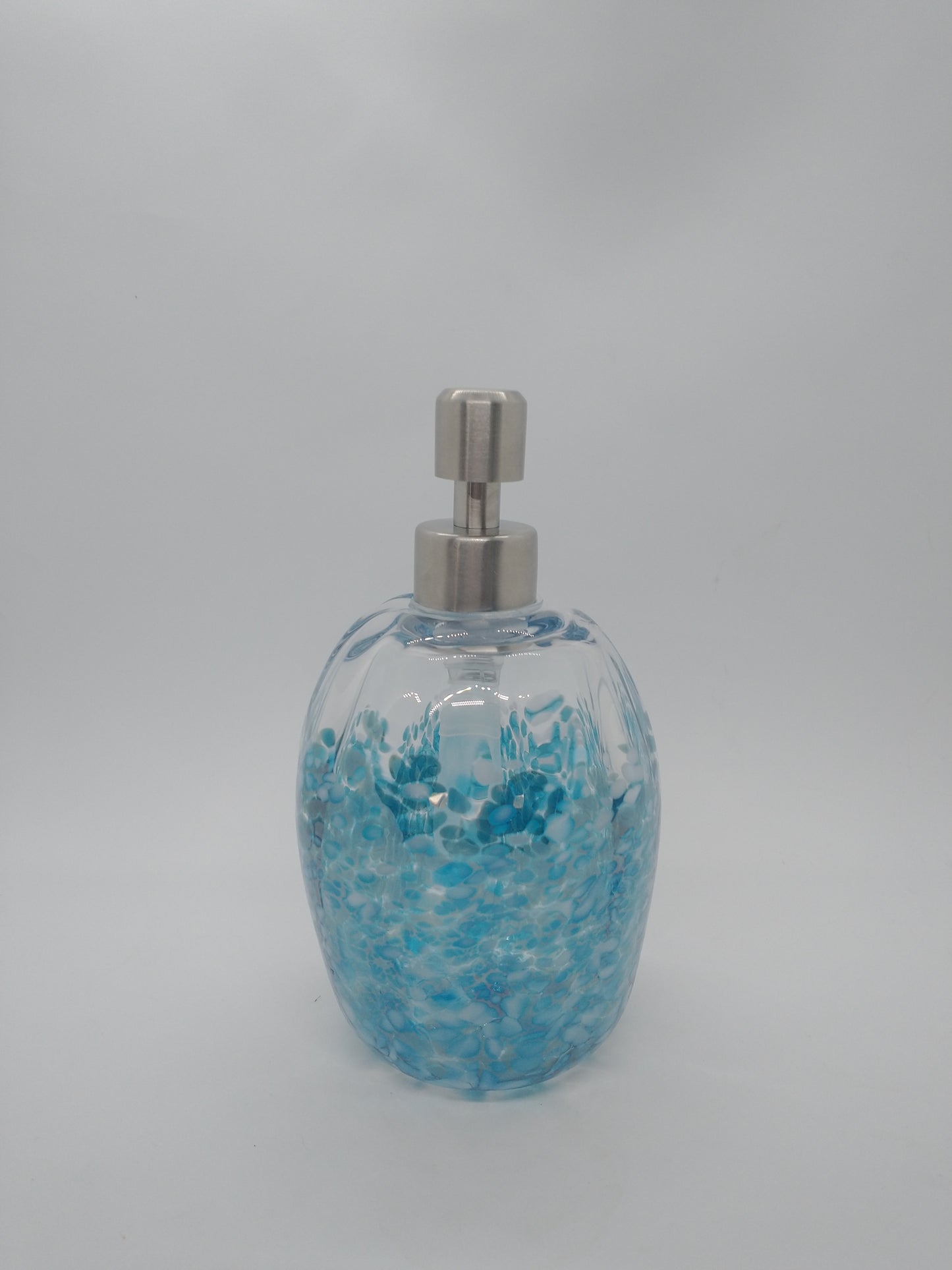 Soap Pump glass Soap dispenser hand blown glass soap pump lotion dispenser kitchen bathroom liquid soap