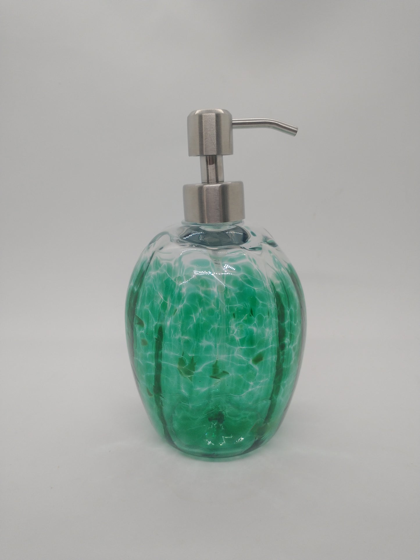 Soap Pump glass Soap dispenser hand blown glass soap pump lotion dispenser kitchen bathroom liquid soap