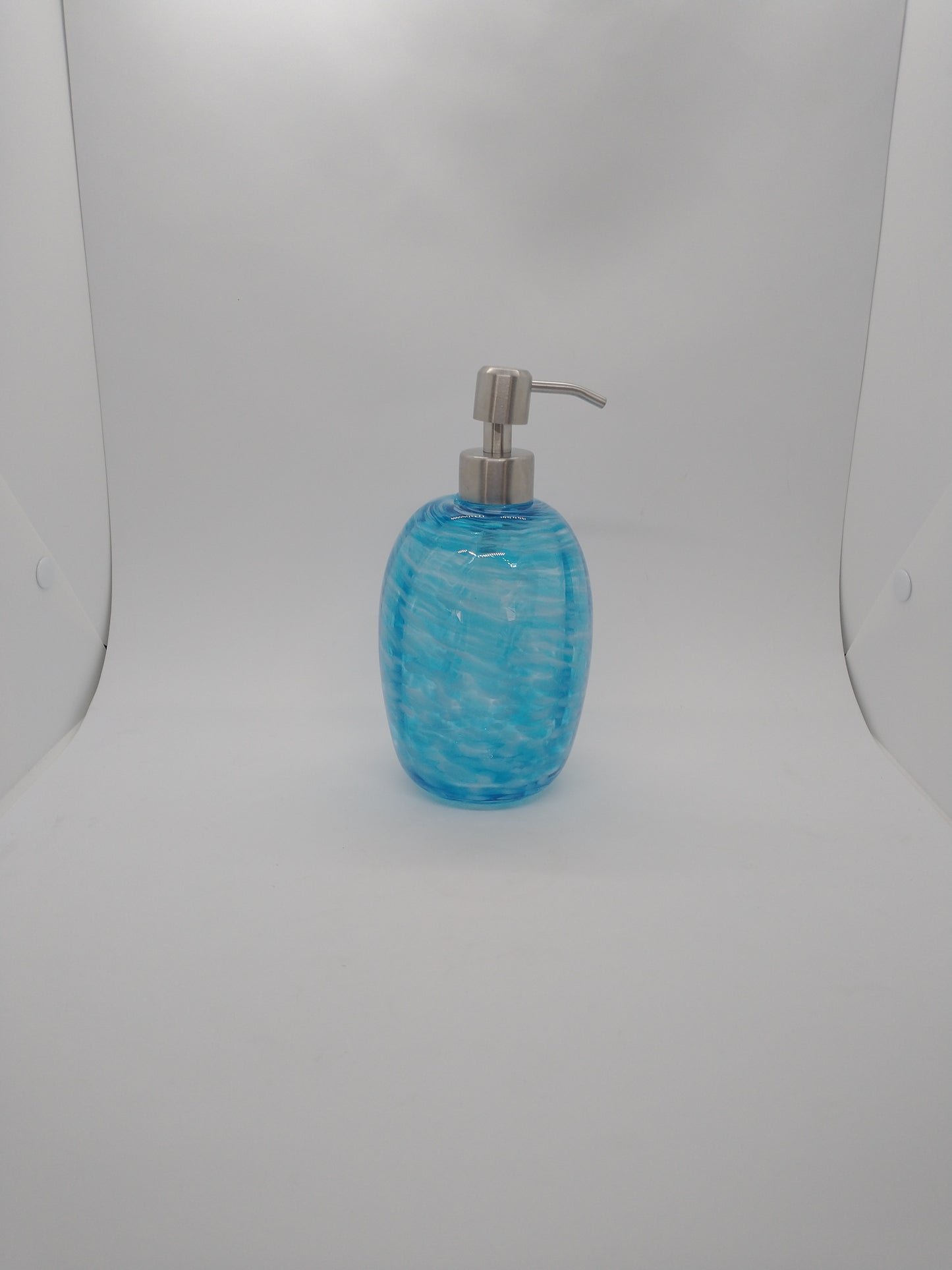 Soap Pump glass Soap dispenser hand blown glass soap pump lotion dispenser kitchen bathroom liquid soap