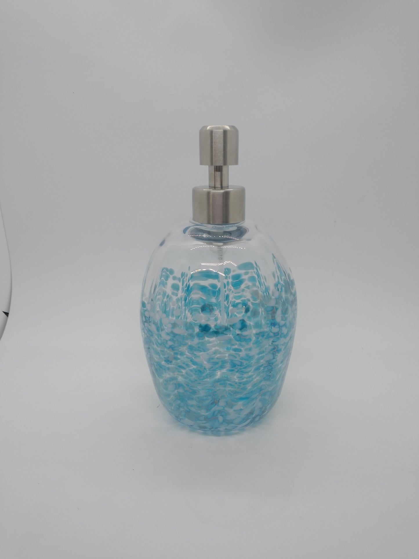 Soap Pump glass Soap dispenser hand blown glass soap pump lotion dispenser kitchen bathroom liquid soap