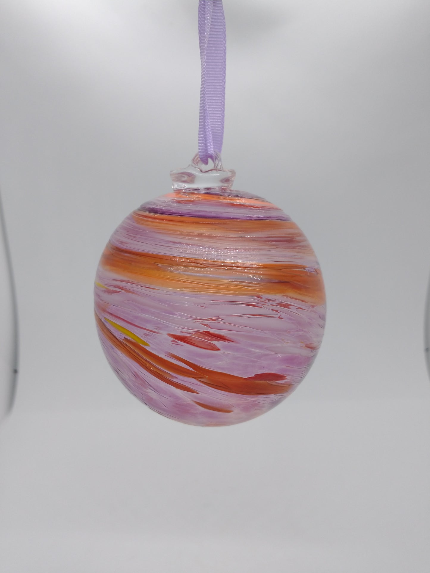 Hand Blown Glass Ornament suncatcher Garden Ball home decor