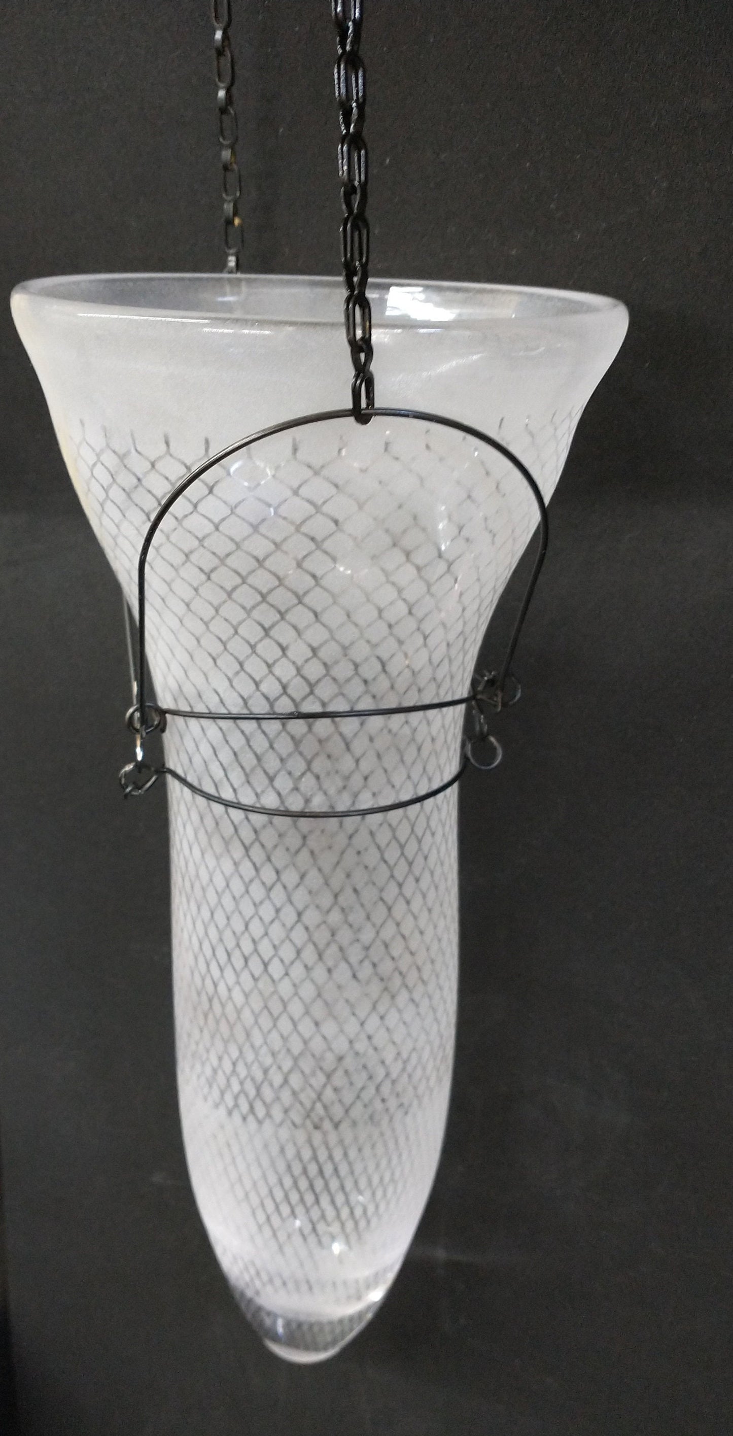 Hanging glass flower Vase Home Decor hand blown glass hanging vase