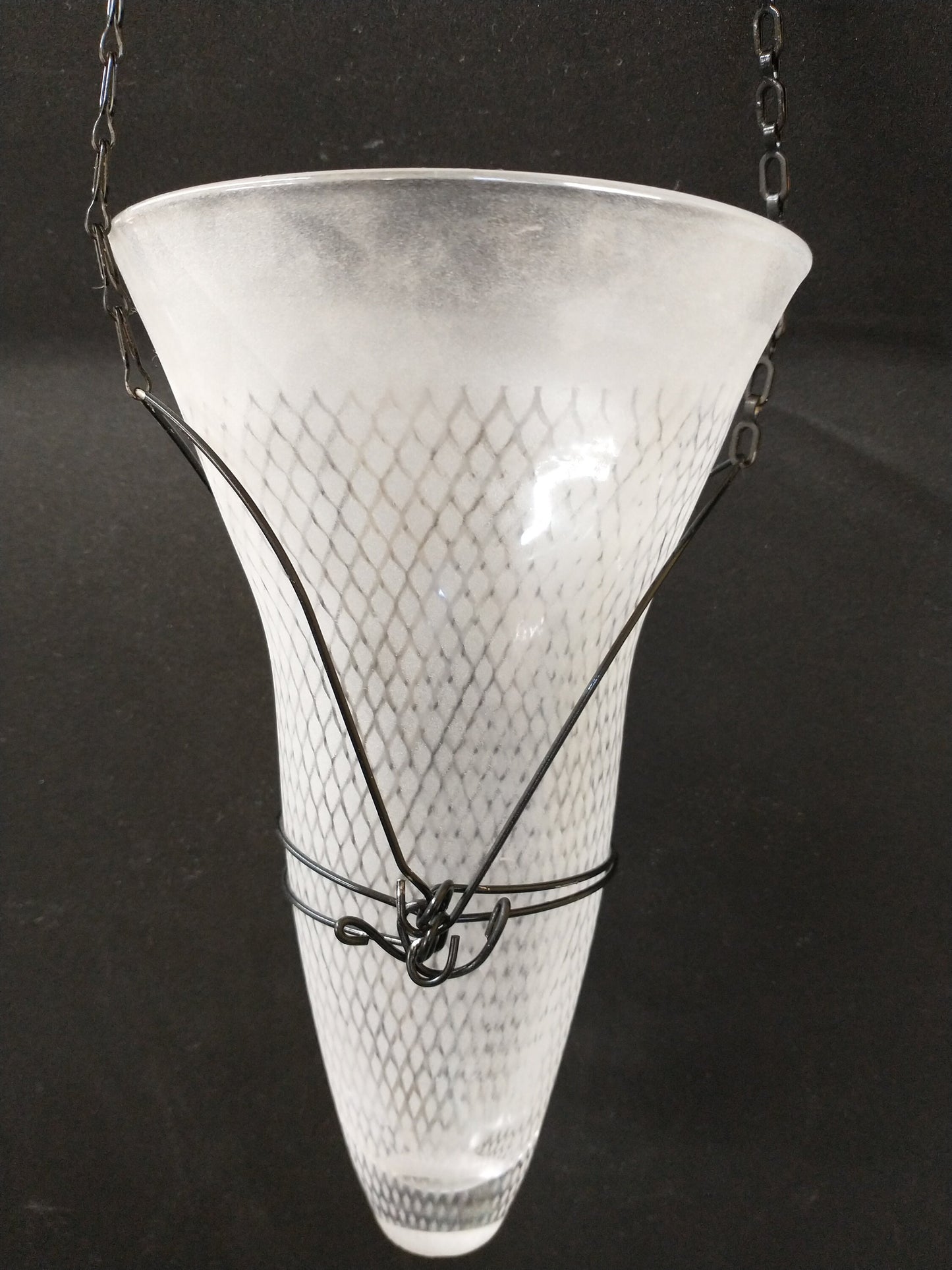Hanging glass flower Vase Home Decor hand blown glass hanging vase