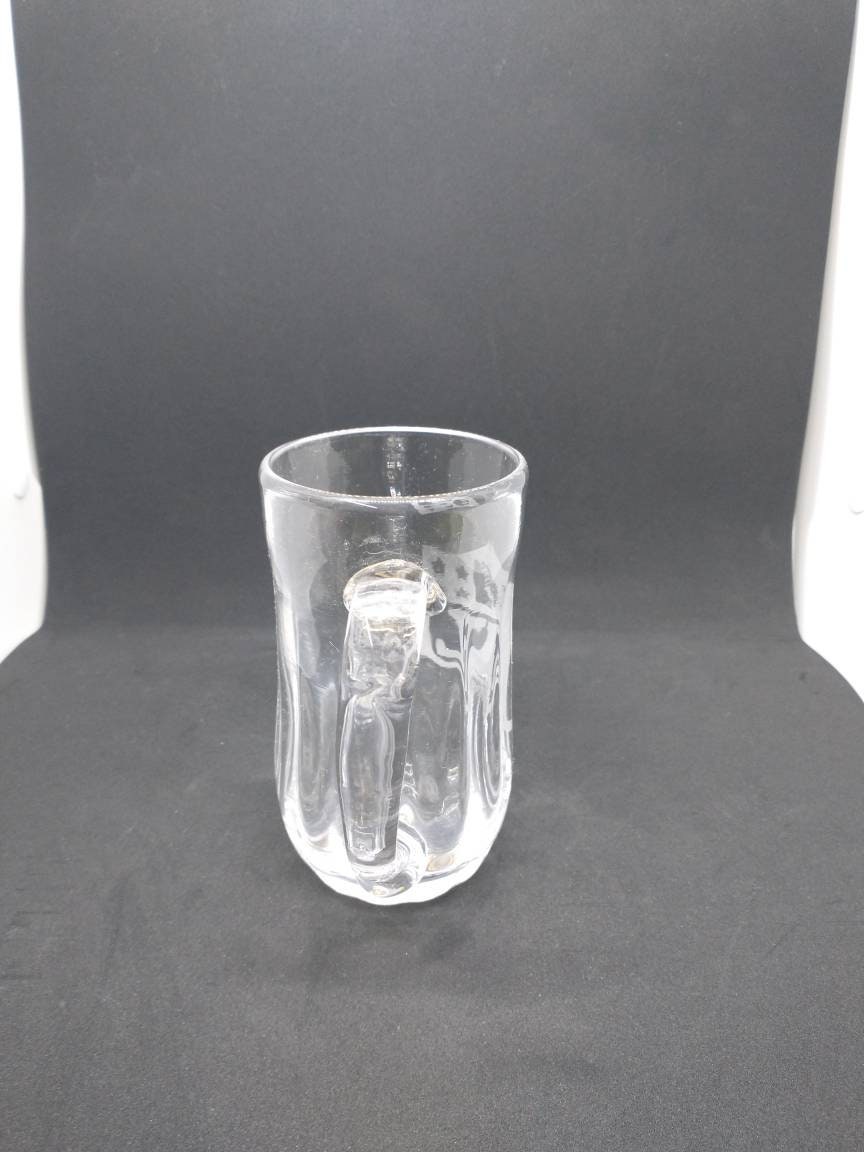Hand Blown Glass Drinking Glasses Football Personalized Drinking Mug