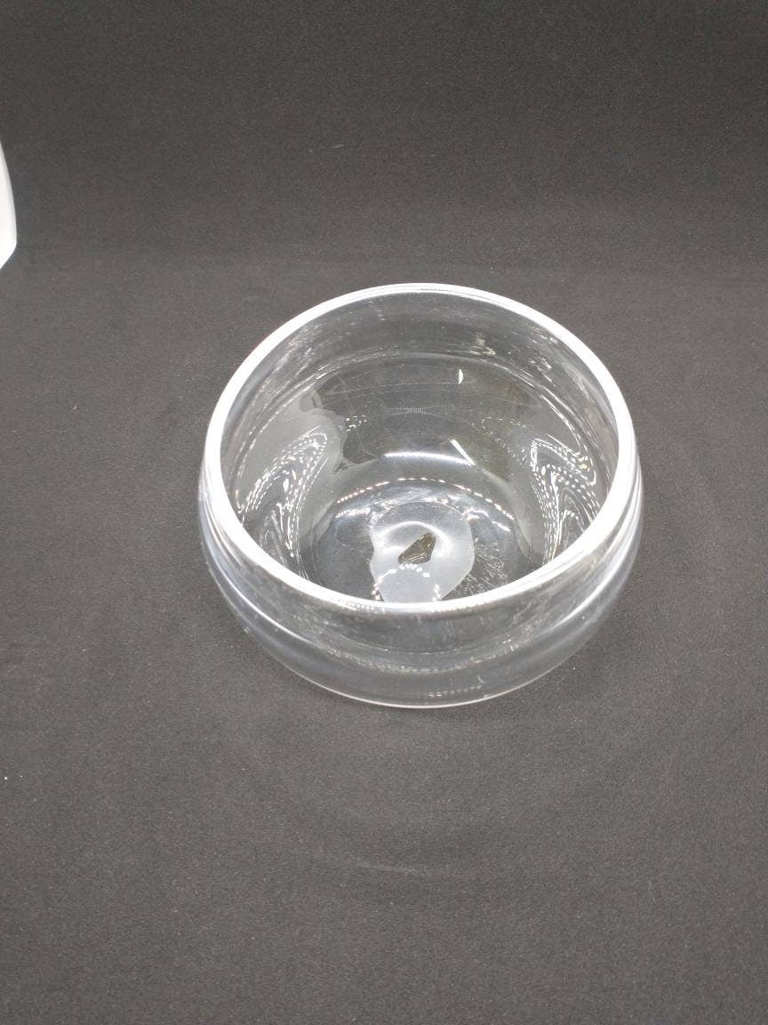 Hand Blown Glass Bowl candy dishes cereal bowls ice cream bowls Kitchen Dishes Dish Serving decorative