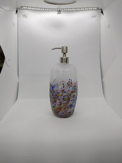 Glass soap pumps glass Soap dispenser hand blown glass soap pump lotion dispenser kitchen bathroom liquid soap