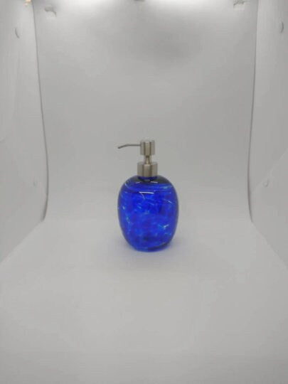 Glass soap pump glass Soap dispenser hand blown glass soap pump lotion dispenser kitchen bathroom liquid soap