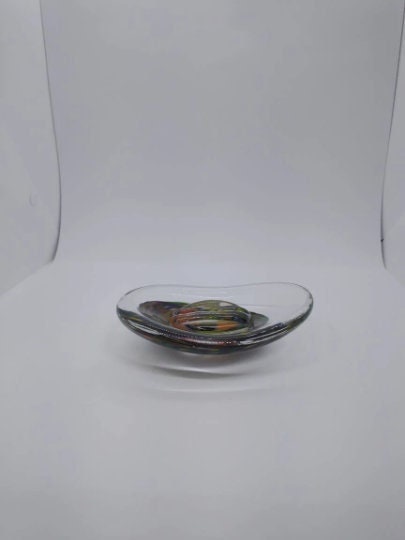 Glass Soap Dish hand blown glass soap dish lass soap dish for hand Bathroom Soap kitchen soap bar soap dishes